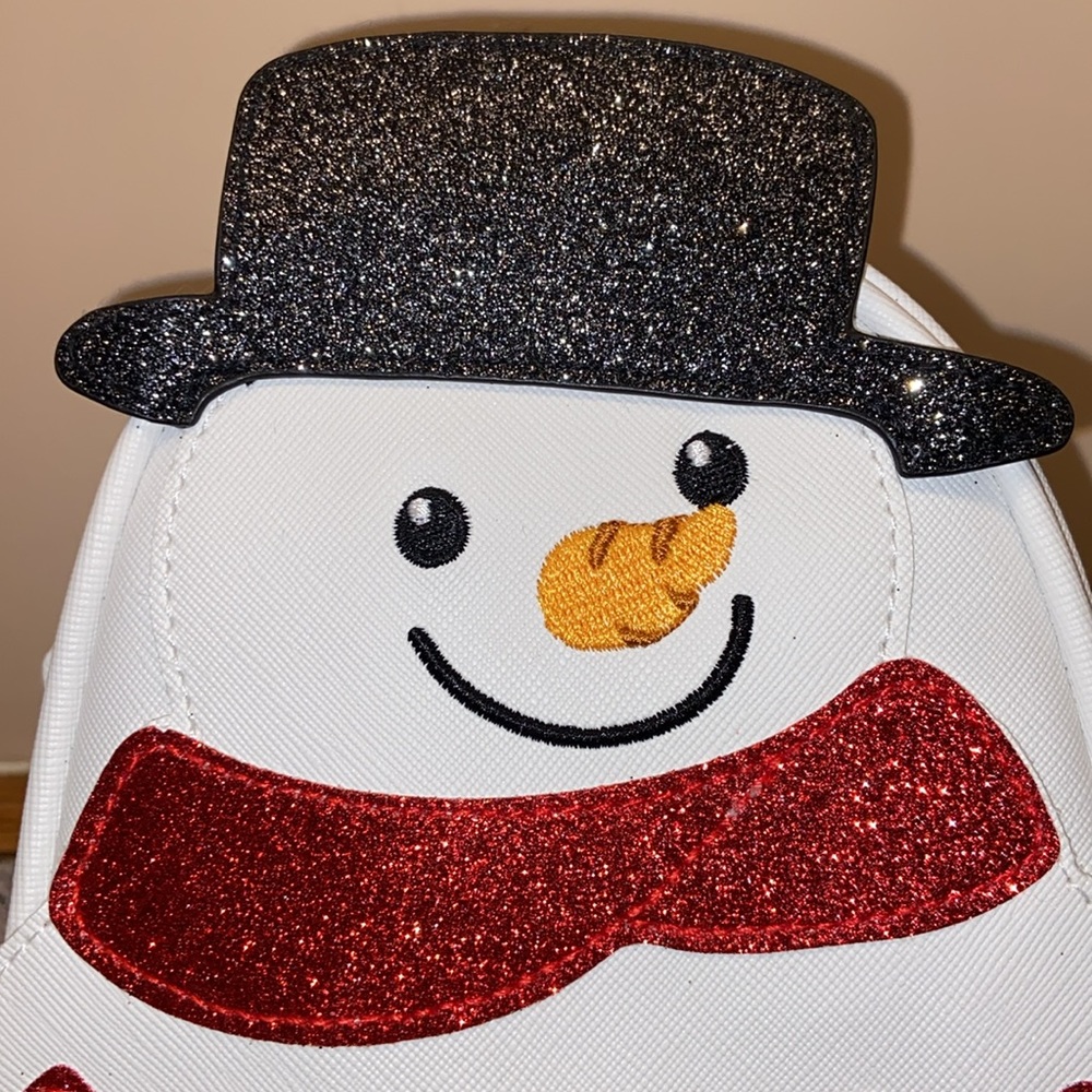 NWT BATH AND BODY WORKS SNOWMAN COSMETIC BAG - Picture 2 of 9